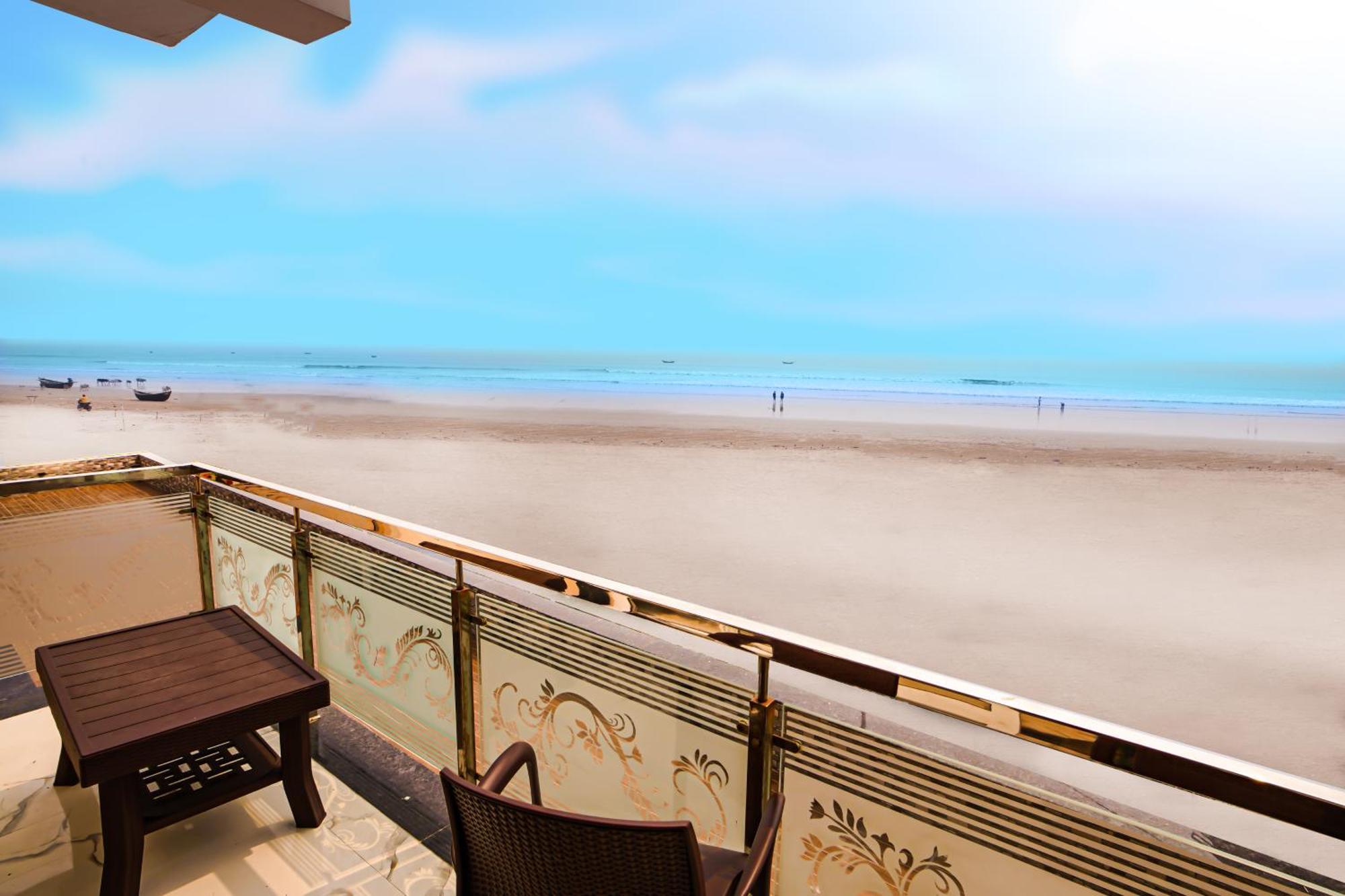 מנדרמוני Prasant On Beach Resort !! Lift - Wifi -Restaurant-Parking Facilities-Newly Decorated Room !! מראה חיצוני תמונה